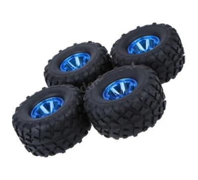 RC 1/10 Monstertruck Räder Reifen Set für Kyosho Losi Hpi Thunder Tiger Losi - Bild 1 von 4