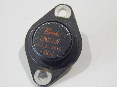 BENDIX 2N235A POWER TRANSISTOR TO-3 BJT NEW - Image 1 of 2