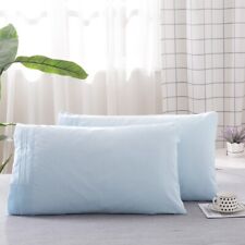 Set of 2 Lightweight Pillow Cover Queen Size Pillow Cases  Bedroom