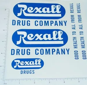 Smith Miller GMC Rexall Set adesivi furgone droga SM-059 - Foto 1 di 1