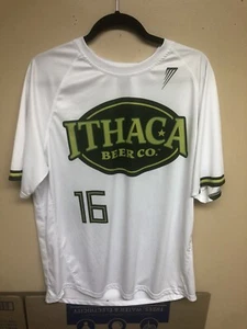 Vintage Ithaca Beer Lacrosse Club #16 Shirt  Sz XL Nice - Picture 1 of 4