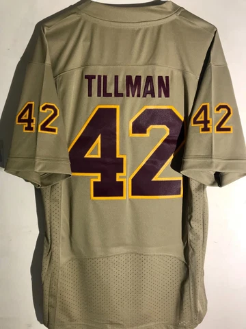 Adidas Premier NCAA Jersey Arizona State Sun Devils Pat Tillman Tan sz M Cover