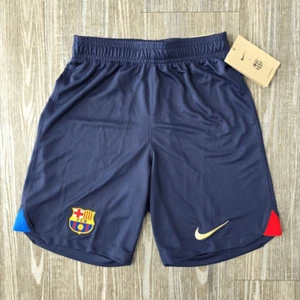 Nike FC Barcelona 23 Home Soccer Shorts Dru-Fit Navy Red Yamal Men's XS DJ7736 - Picture 1 of 11