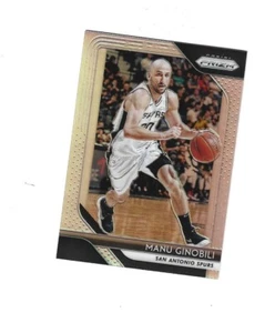 2018-19 Panini Prizm Prizms Silver #281 Manu Ginobili  SAN ANTONIO SPURS - Picture 1 of 1