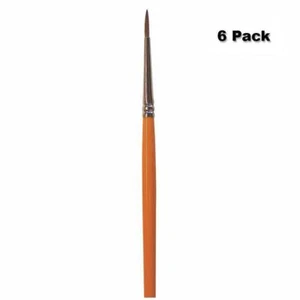 Wooster Pinsel Künstler Aquarell/spitz, roter Zobel F1627 Größe #2 - 6er Pack - Bild 1 von 1