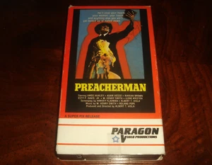 Ultra seltene PREACHERMAN 1984 VHS Videoband Original Paragon Version SEX & SLEAZE - Bild 1 von 8
