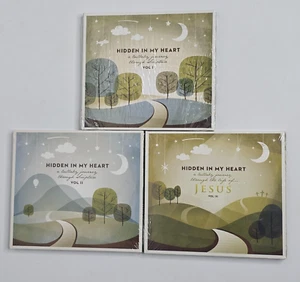Hidden In My Heart Vol 1 ,2 ,3 - A Lullaby Journey Through Scripture SEALED 3 CD - Picture 1 of 14