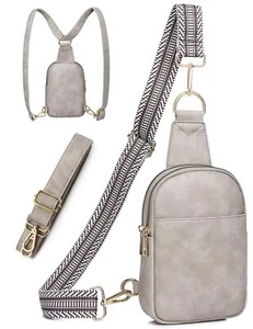 Small Sling Bag for Women Crossbody Belt Bag for Travel Hiking Running - Picture 1 of 6