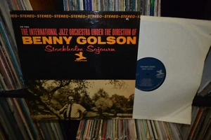 Benny Golson Stockholm Sojourn Prestige St Blue Logo 1965 BB Hole VG++ To NM - Imagen 1 de 2