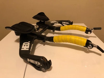 HED Integrated Carbon Fiber TT/Triathlon Aero Bars 25.4mm - Image 1 of 4