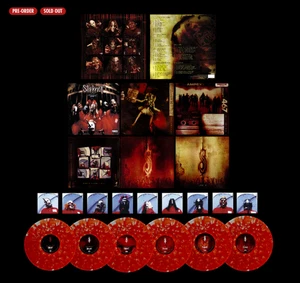 SLIPKNOT 6LP 25TH ANNIVERSARY BLOOD SPLATTER BOX SET LE 1899🤘🔥SOLD OUT PreSale - Foto 1 di 2