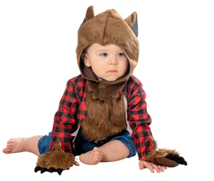 Baby WERWOLF Halloween Jungen Kostüm gruselig gruselig Horror Alter 1-4 - Bild 1 von 4