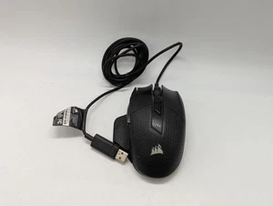 Corsair Nightsword RGB gaming mouse USB wired tunable FPS MOBA 18000 DPI 10 B - Picture 1 of 16