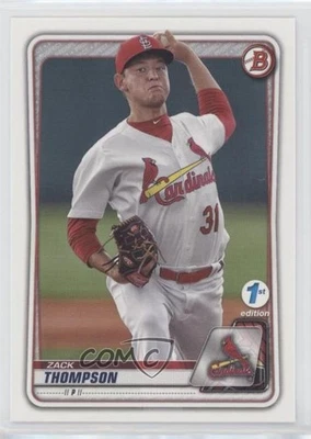 2020 Bowman 1st Edition Zack Thompson #BFE-6 - Image 1 of 2