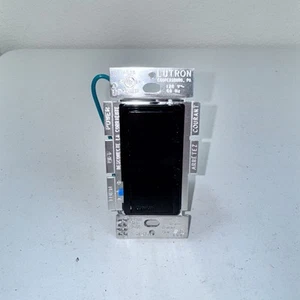 Lutron DVCL-153P Dimmer LED Light Switch BLACK Single Pole 3-Way - Picture 1 of 3
