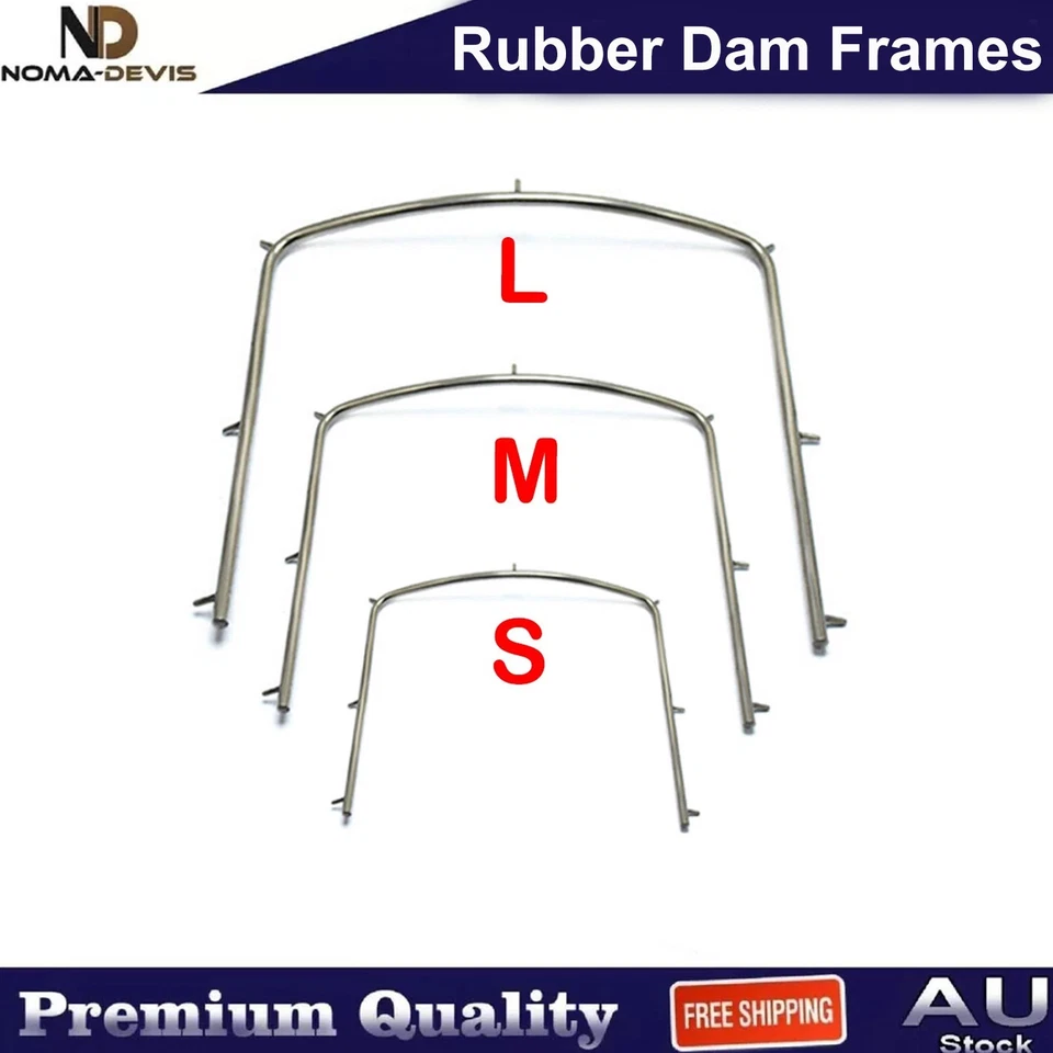 Herramienta higienista de laboratorio dentista marco de presa de goma endodóntica restauradora dental Foto 1 de 1