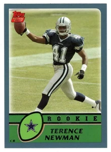 Terence Newman RC - Dallas Cowboys (NFL) 2003 Topps Football # 383 Mint - Picture 1 of 1