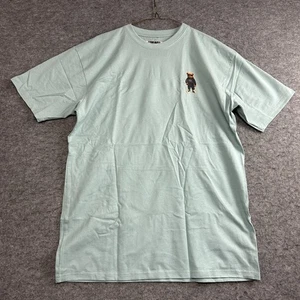 Camisa Dorozhka, Para Hombre Grande Verde Menta It's Dorozhka Time Back Gráfico Camiseta Oso - Imagen 1 de 5