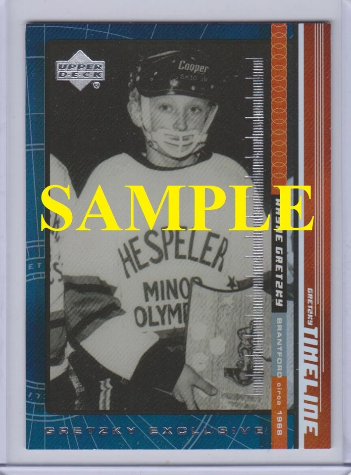 1999-00 UPPER DECK GRETZKY EXCLUSIVES - Choose - Image 1 of 1