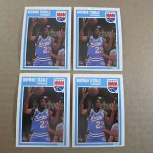 Wayman Tisdale Lot of 4 1989-90 Fleer #139 Sacramento Kings U Oklahoma NMMT - Picture 1 of 10