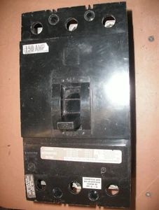 SQUARE D KAL36150 3 POLE 150 AMP 600V CIRCUIT BREAKER - Picture 1 of 2