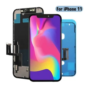 For iPhone 11 LCD Screen Replacement Retina Display 3D Touch Digitizer Assembly - Picture 1 of 16