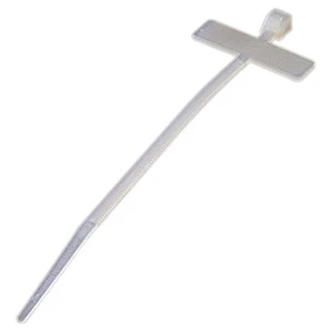 20 Business, Wires, Items Cable Cord Zip Tie Straps with ID Identification Tags  - Picture 1 of 2