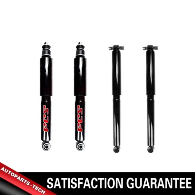 FCS 4X FRONT REAR SHOCKS STRUTS For 2006-2011 CHEVROLET COLORADO 4WD - Image 1 of 4