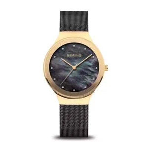 Bering Time - Orologio classico da donna tono oro lucido - 12934-132 / NUOVO CON ETICHETTE - Foto 1 di 15
