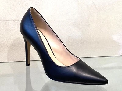 Hogl 0-18 9000 Boulevard 90 Stylish pointed toe Heeled Court Shoes in Black - Photo 1/4