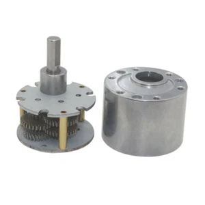 Φ37mm Vollmetallgetriebe Turbo Schnecke Motor Geschwindigkeitsreduzierung Motor Drehzahlreduzierer - Bild 1 von 6
