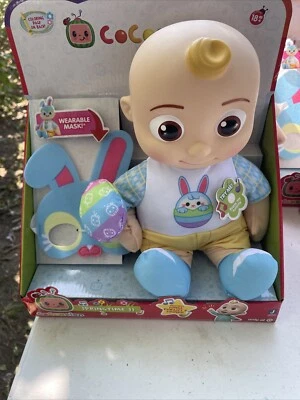 Muñeca COCOMELON SPRINGTIME JJ Exclusiva Canta Máscara Pascua 2022 Nueva Foto 1 de 3