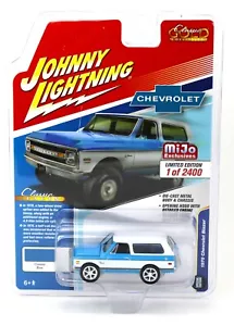 2020 Johnny Lightning MiJo Classic Gold BLAU & WEISS 1970 Chevrolet Blazer Neu in Verpackung - Bild 1 von 1
