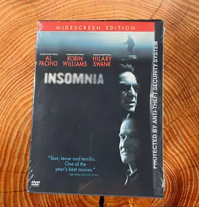 New Insomnia R DVD 2002 R1WideScreen Edition Dolby CC Extra Scenes Thriller Read - Foto 1 di 5