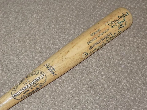 Brooks Robinson H&B Game Used Signed Bat 1971 Baltimore Orioles HOF PSA GU 8 Cover