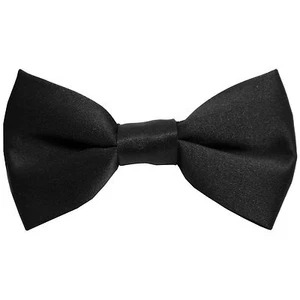 Boy's Straigt Cut Solid Pre-tied Bow tie Kid's Bowtie Wedding Party Formal - Picture 1 of 33