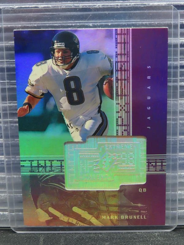 1998 Upper Deck SPX Finite Mark Brunell Extreme Talent Spectrum SSP #058/150