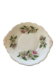 Plato de rosa de Navidad Regency Bone China - Imagen 1 de 4