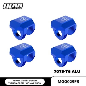 GPM 7075 Alloy Front & Rear Shock Cap Protector ARRMA Granite Typhon Mojave Grom - Picture 1 of 13