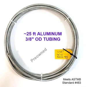 3/8'' OD Coil Aluminum Tubing ~25 ft. - Bild 1 von 6