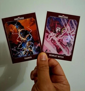 THANOS vs SCARLET WITCH 2021-2022 Marvel Versus Panini Trading Cards~ NM - Picture 1 of 1