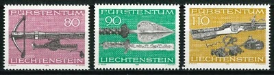 LIECHTENSTEIN OLD STAMPS 1980 - Hunting Weapons - MNH - Image 1 of 2