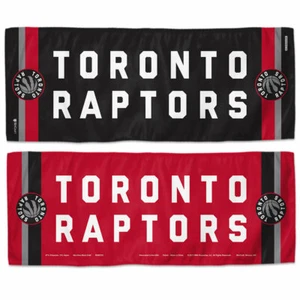 Toalla de refrigeración de doble cara NBA Toronto Raptors 12x30 mantener fresca en verano - Imagen 1 de 1