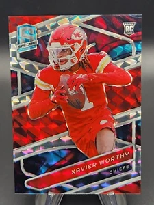 Xavier Worthy 2024 Panini Spectra Interstellar Rookie #48/60 - Picture 1 of 2