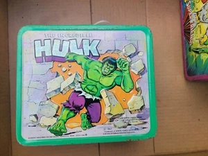 The Incredible Hulk Metal Lunchbox Aladdin Industries (No Thermos) Vintage 1978 - Picture 1 of 5