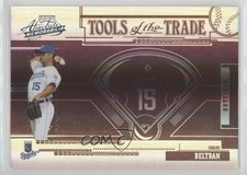 2005 Playoff Absolute Memorabilia Reverse Red Spectrum /50 Carlos Beltran #TT-82