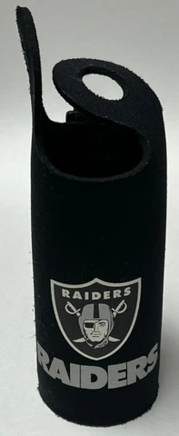 Las Vegas Oakland Raiders Bottle koozie with hook and belt loop Cover