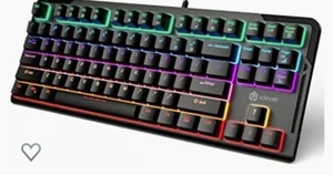 iclever Mechanical Gaming Keyboard 87 Key Sl - Picture 1 of 4