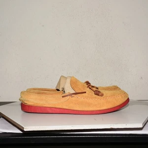 Easymoc Wildleder Mokassin Halbschuhe Herren Größe 10,5 Hergestellt in Maine USA - Bild 1 von 19