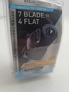 Hopkins Towing Solutions 7 Blade to 4 Flat Flex Adapter 47348 Easy-Pull NEW - Picture 1 of 10